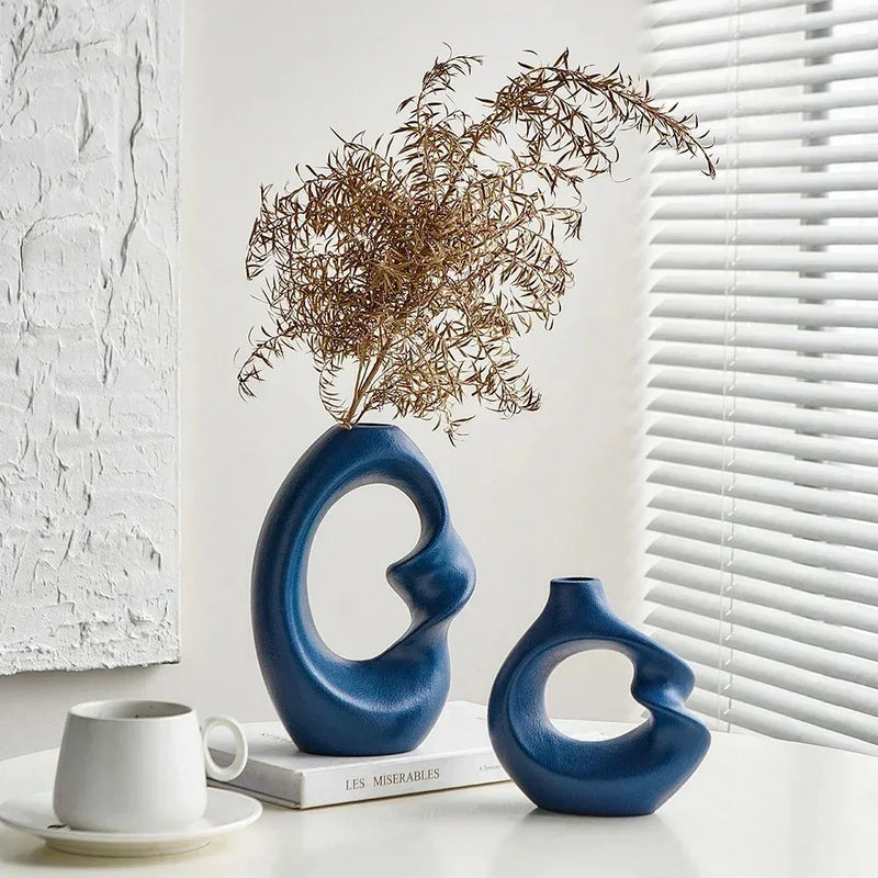 Abstract Sculptural Vases - Modern and Artistic