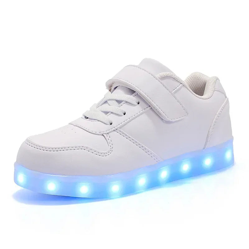 Shining Steps - LED Light-Up Shoes for Kids