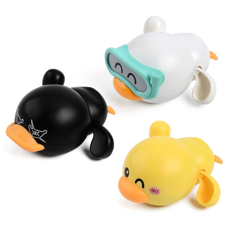 DuckPlay - Set of 3 Self-Swimming Rubber Duckies