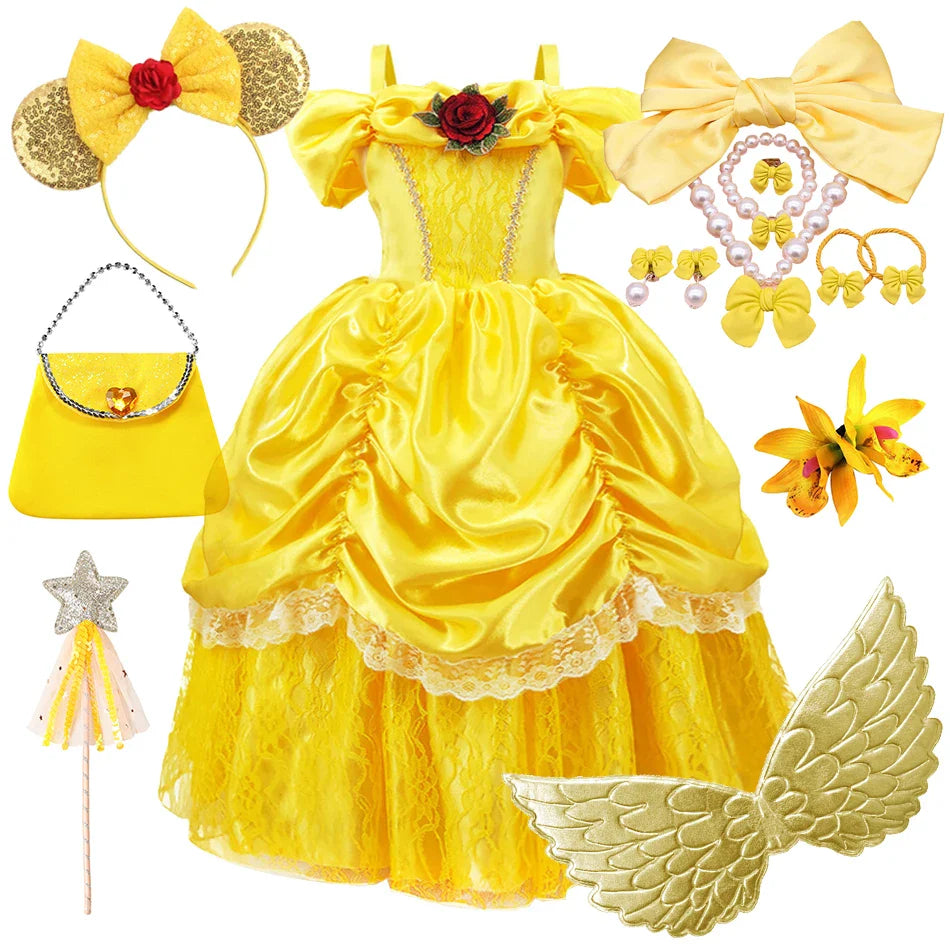 Luna Princess Dress for Children – Enchanting and Elegant Cosplay Outfit