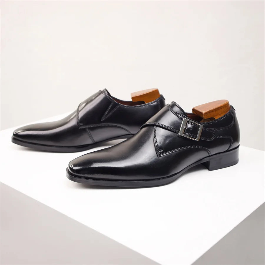 Torino Monk Strap Men's Shoes – Modern and Refined Design