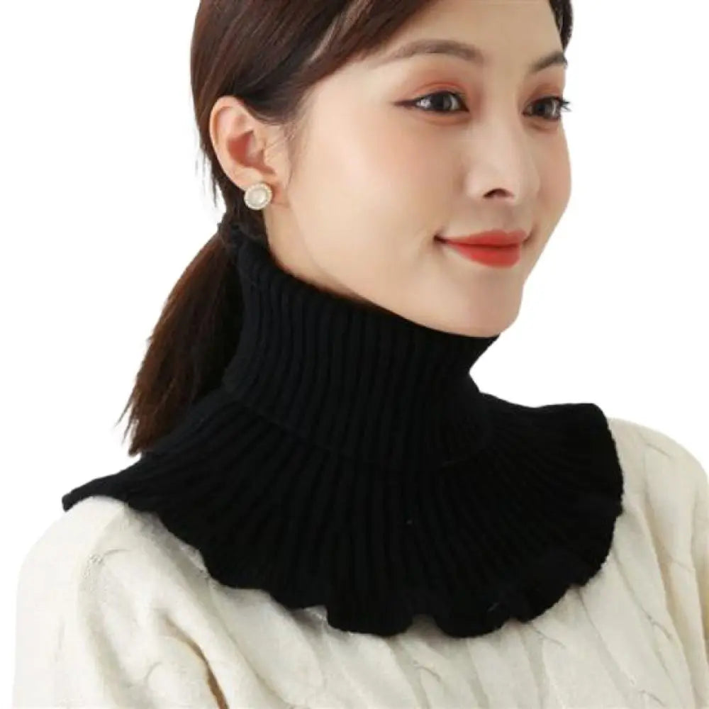 Windproof Knitted Neck Warmer – For Warmth and Protection in Winter