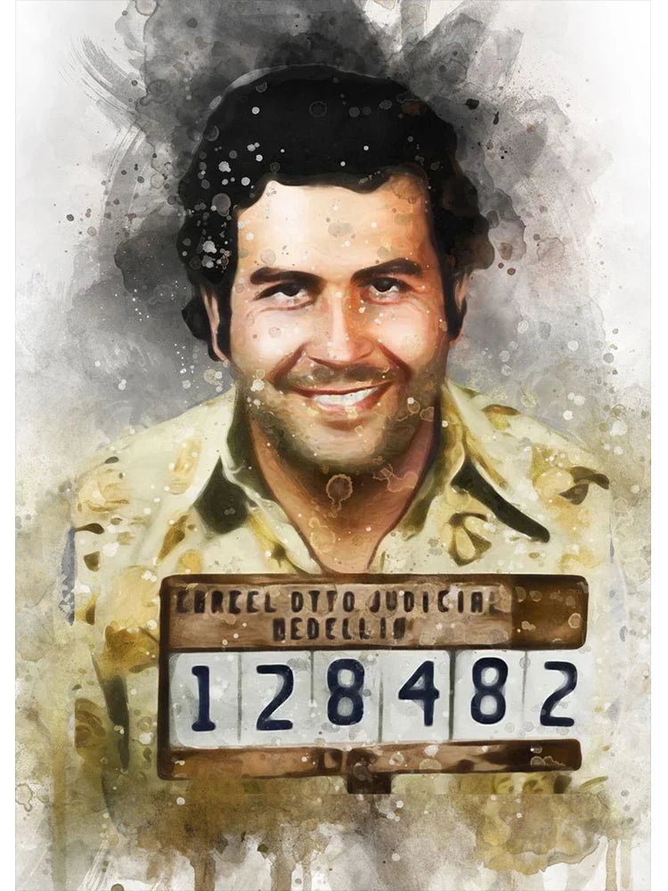 Pablo Escobar Painting - Iconic Art for Home
