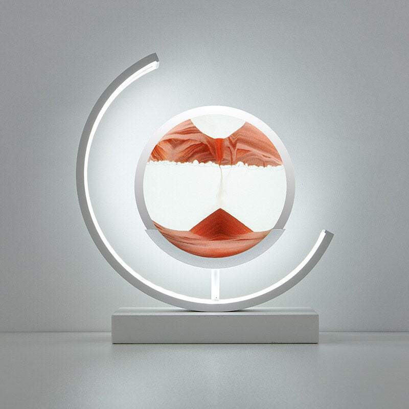 SandLight 3D Sand Table Lamp – Relaxing Design with Moving Sand