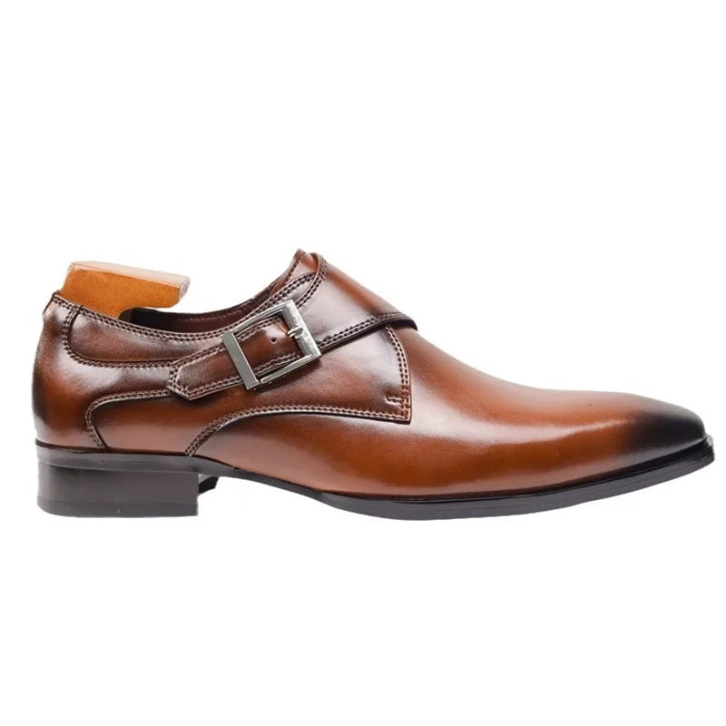 Torino Monk Strap Men's Shoes – Modern and Refined Design