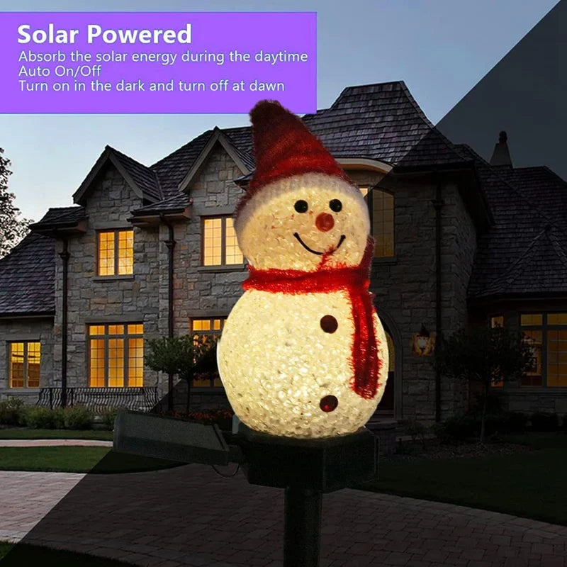 Christmas Snowman Lamps - Enchanting Lighting for a Festive Atmosphere