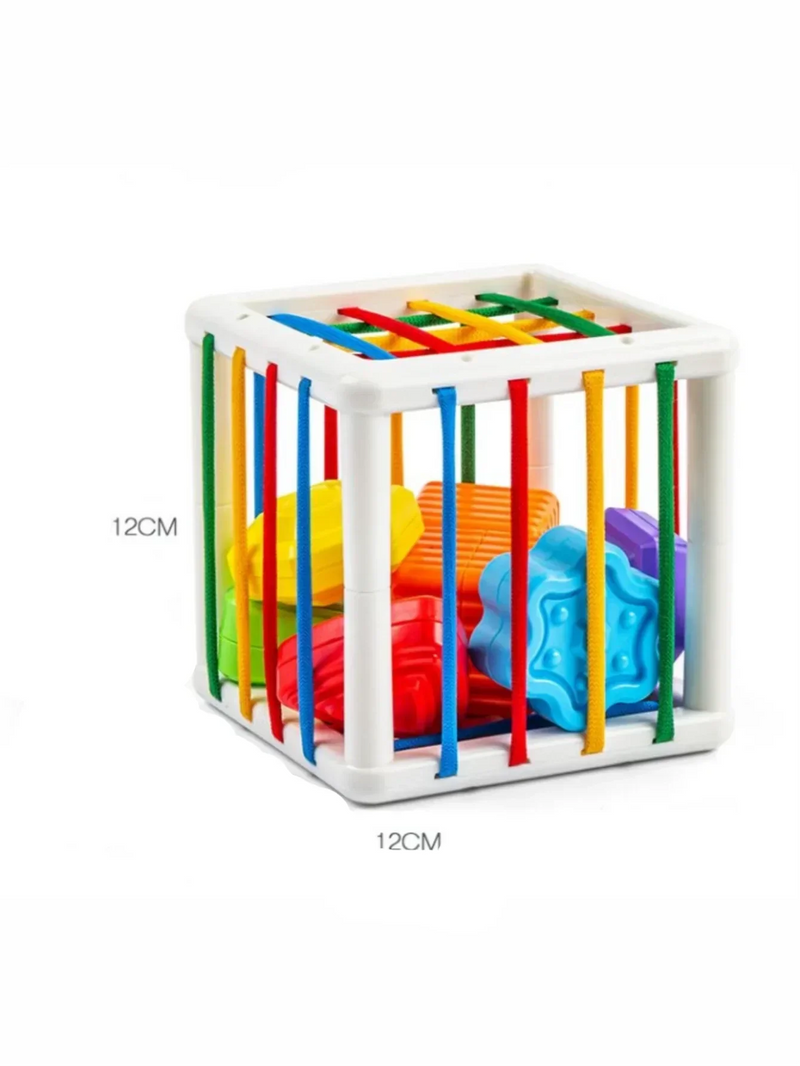 Sensory Shape Cube Playset – Development of Motor Skills for Babies