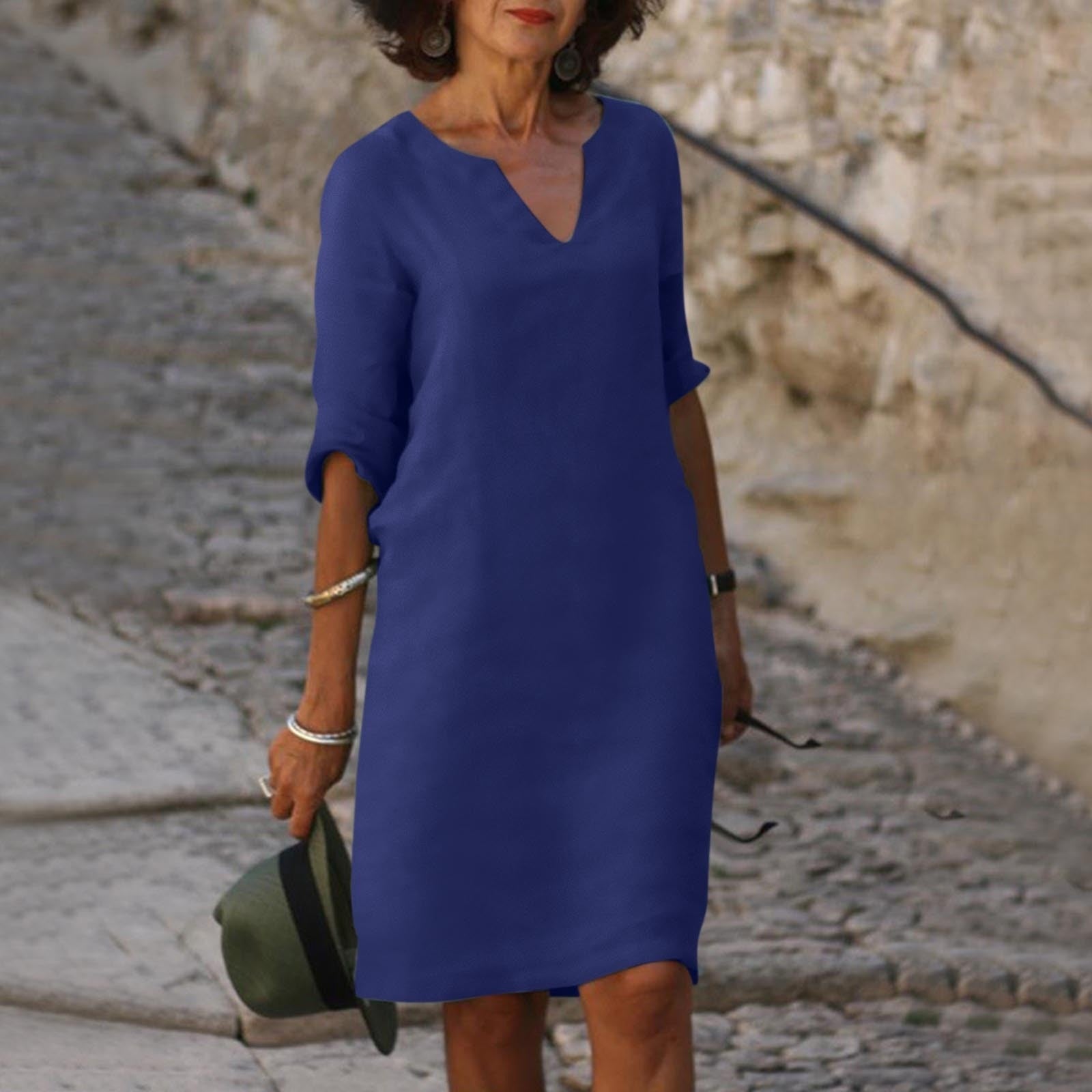 Comfortable Linen Summer Dress for Women – Elegant and Fresh