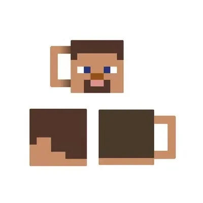 Minecraft Mug - For Hot Drinks with a Themed Print