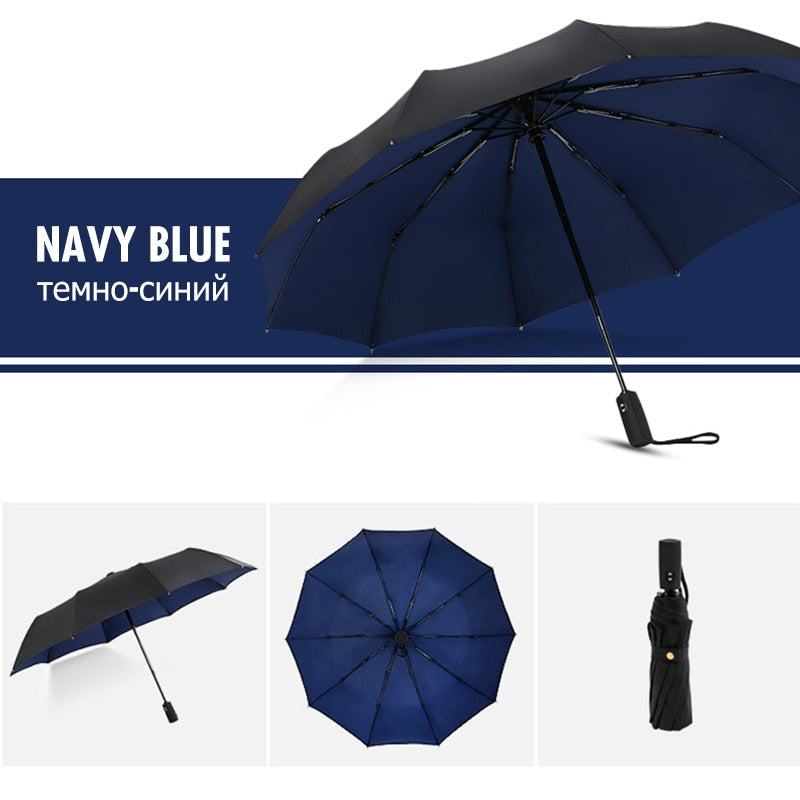 StormShield Umbrella – Windproof and Compact, Protected Against Rain