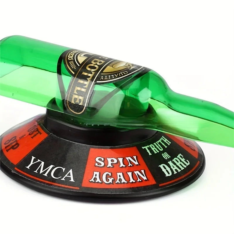 'Spin the Bottle' Drinking Game - Interactive Fun for Every Meeting