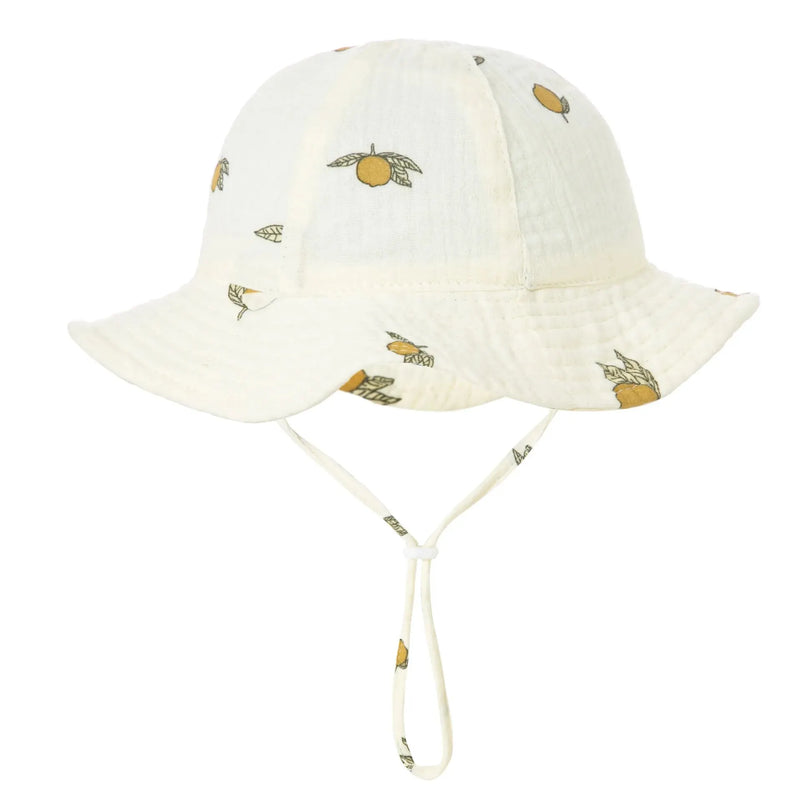 Soft Baby Sun Hat with Wide Brim - Breathable and Comfortable for Summer