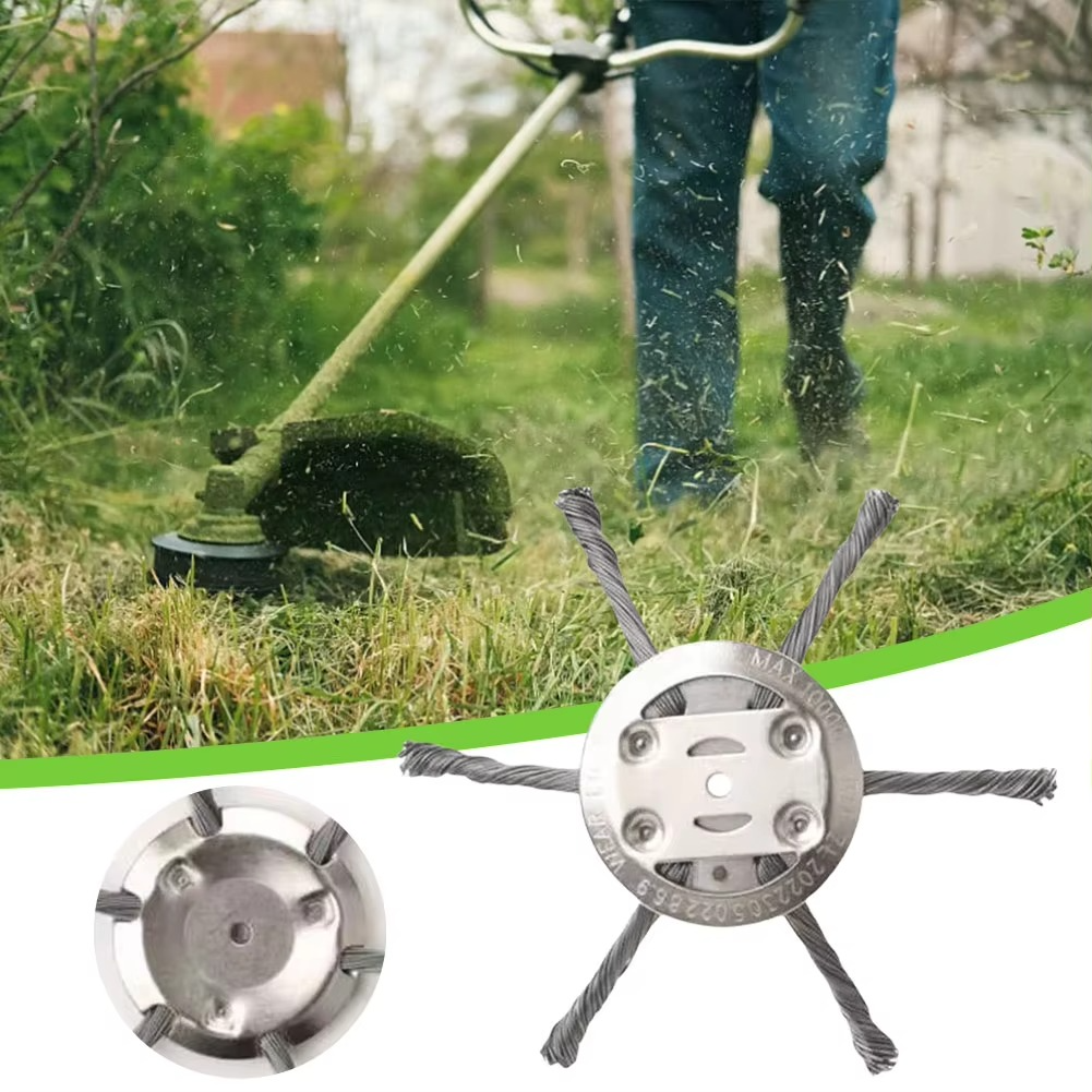 Universal Weed Brush Head – Powerful and Durable for Garden Maintenance