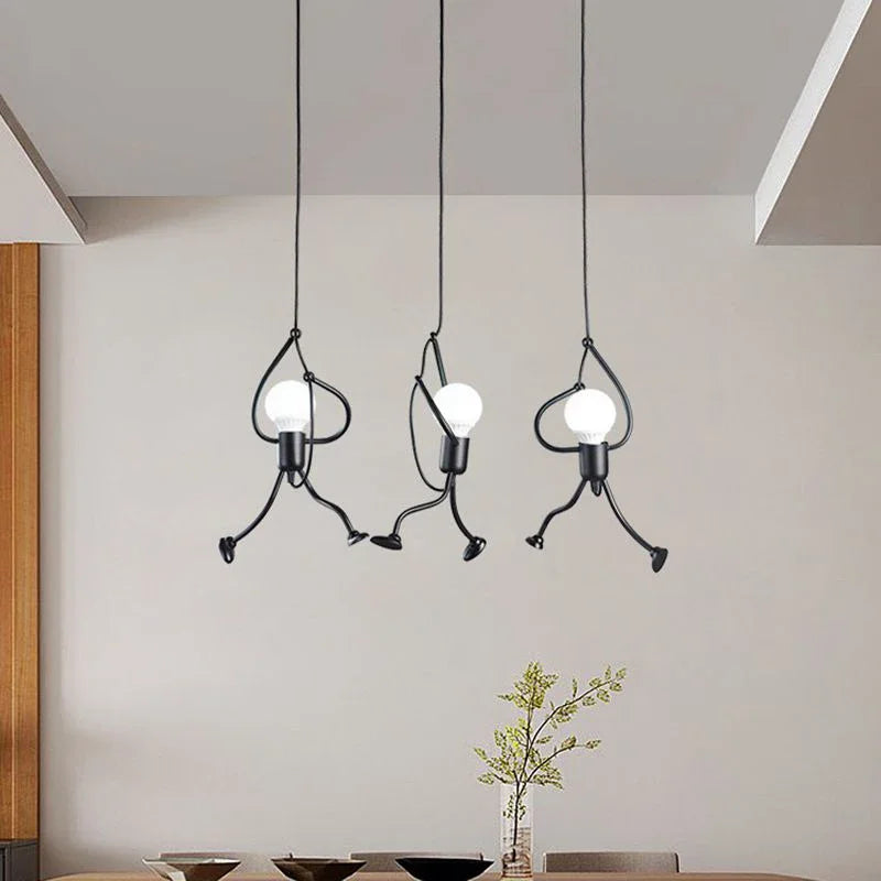 FunkyLight - Creative Pendant Lamp in the Shape of a Playful Character