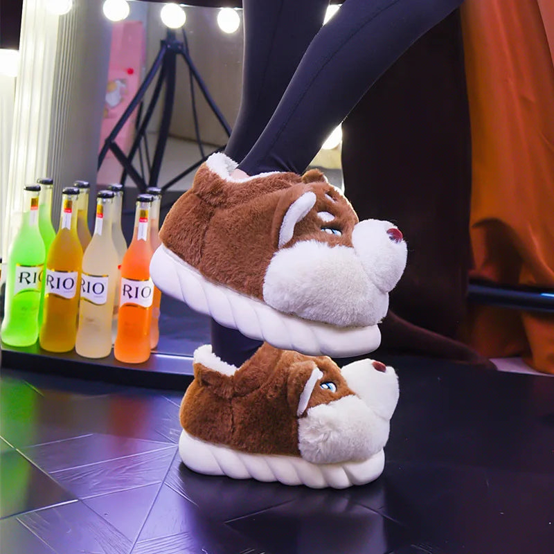Husky Slipper - For Warmth and Cheer at Home