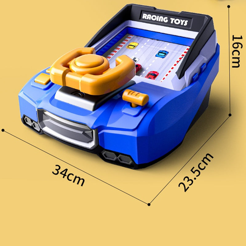 Kids Racing Game - Interactive Toy with Steering Wheel