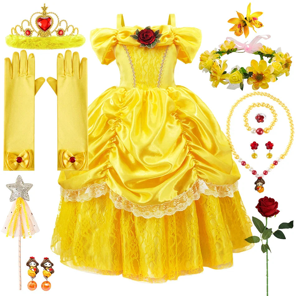 Luna Princess Dress for Children – Enchanting and Elegant Cosplay Outfit