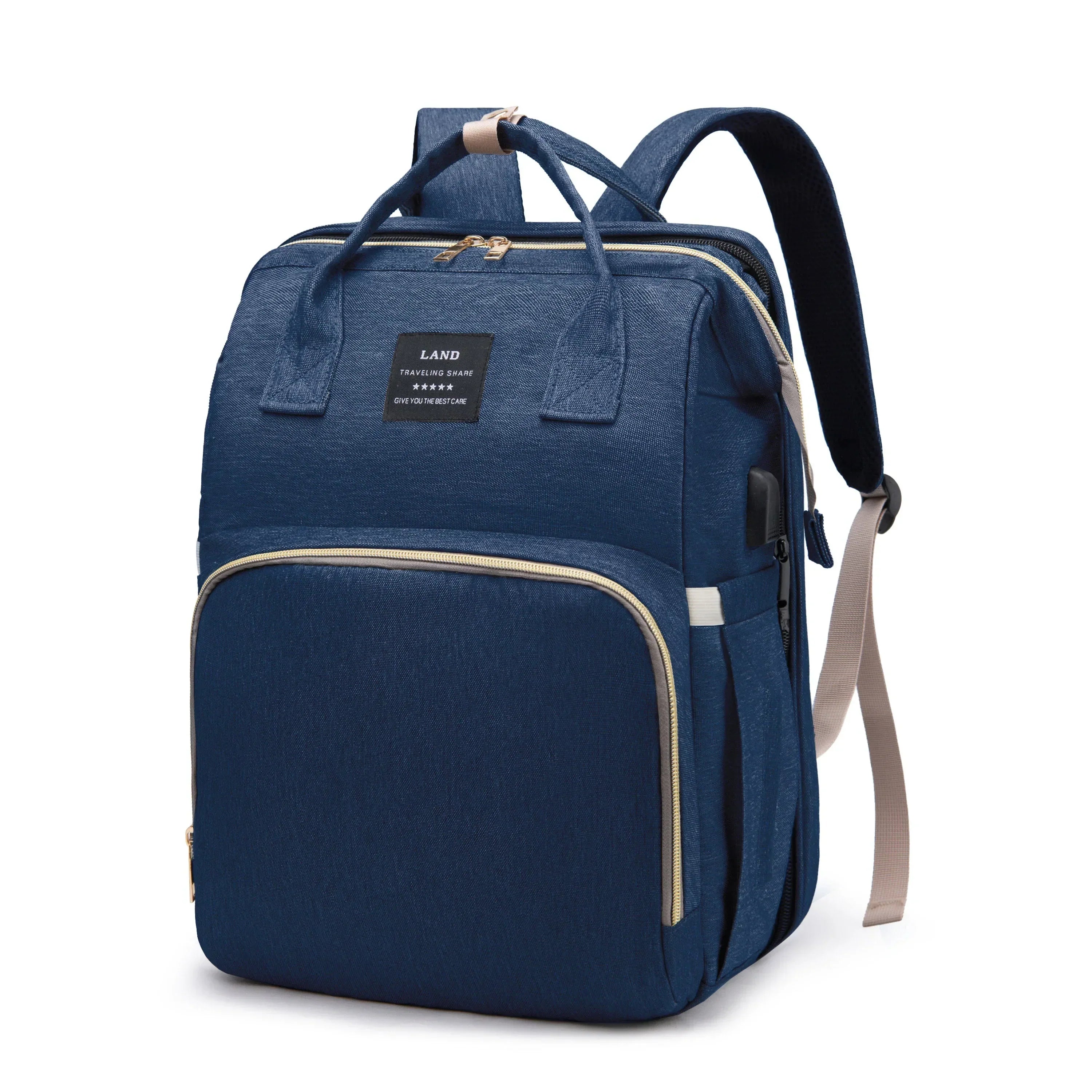 Multifunctional Diaper Bag - All-in-One Solution for On-the-Go