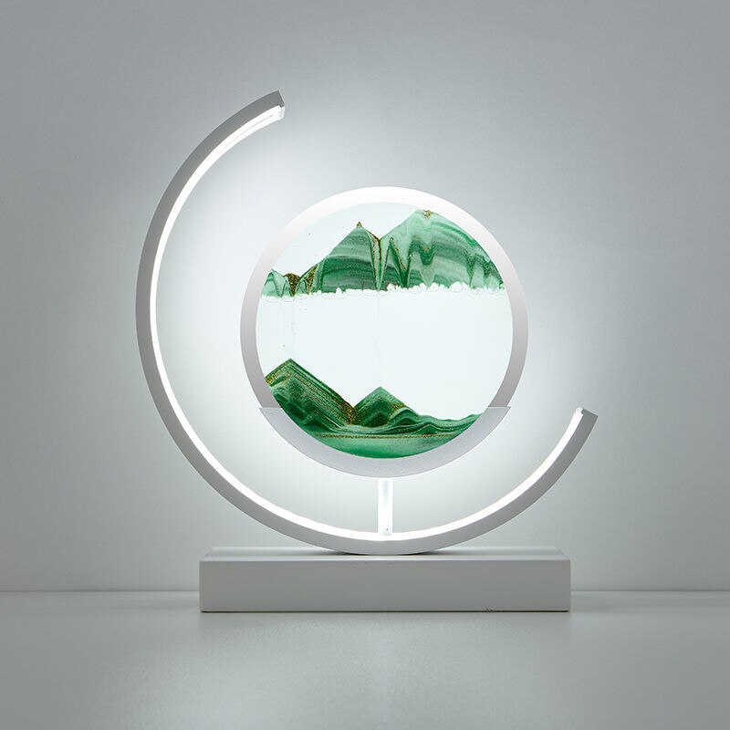SandLight 3D Sand Table Lamp – Relaxing Design with Moving Sand