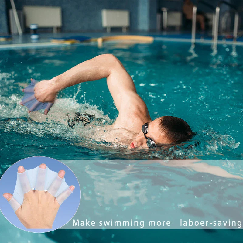 Swimming Hand Fins for Adults and Children – Increase Your Speed and Efficiency in the Water