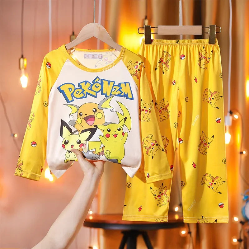 Pikachu Pajama Set – Comfortable and Playful for Kids
