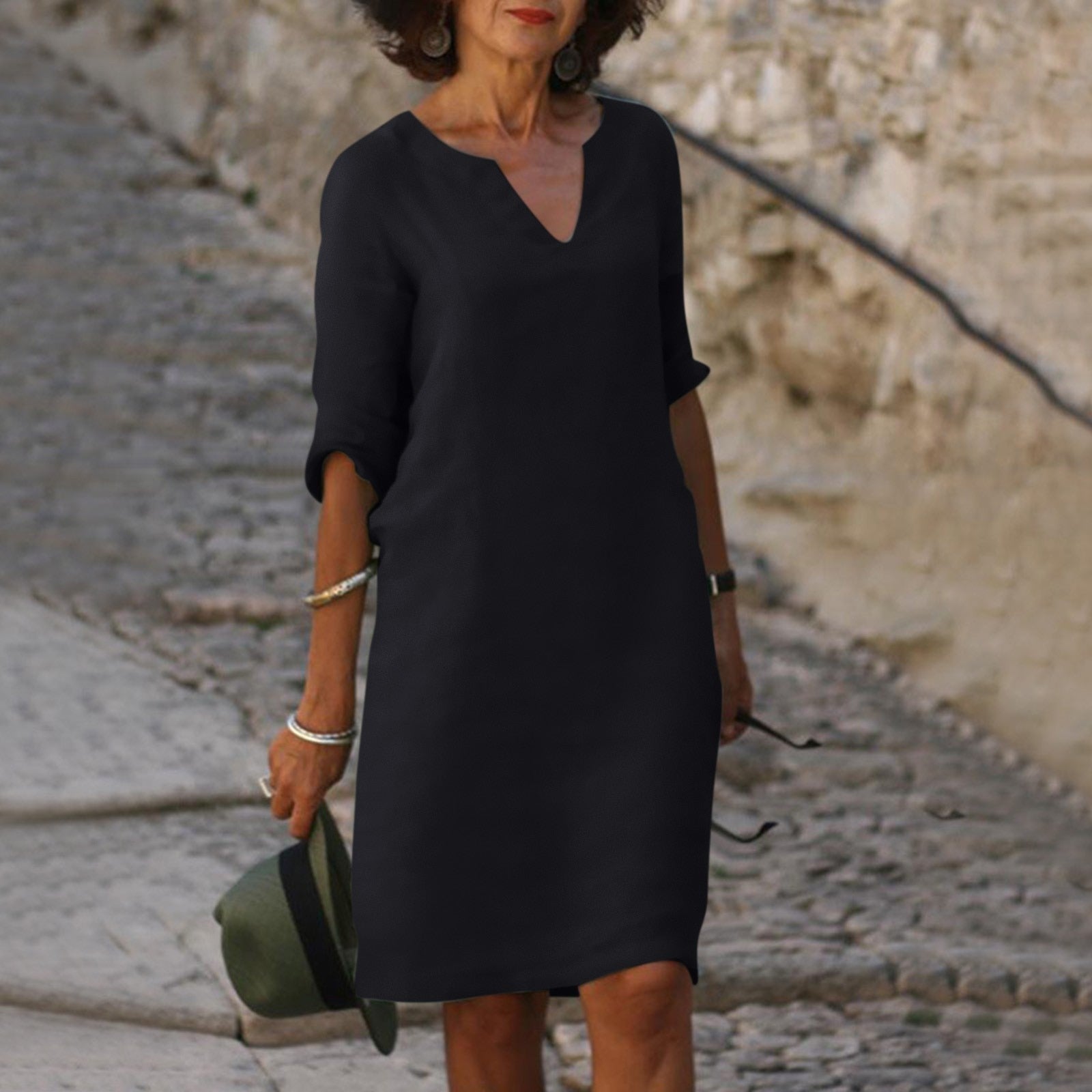Comfortable Linen Summer Dress for Women – Elegant and Fresh