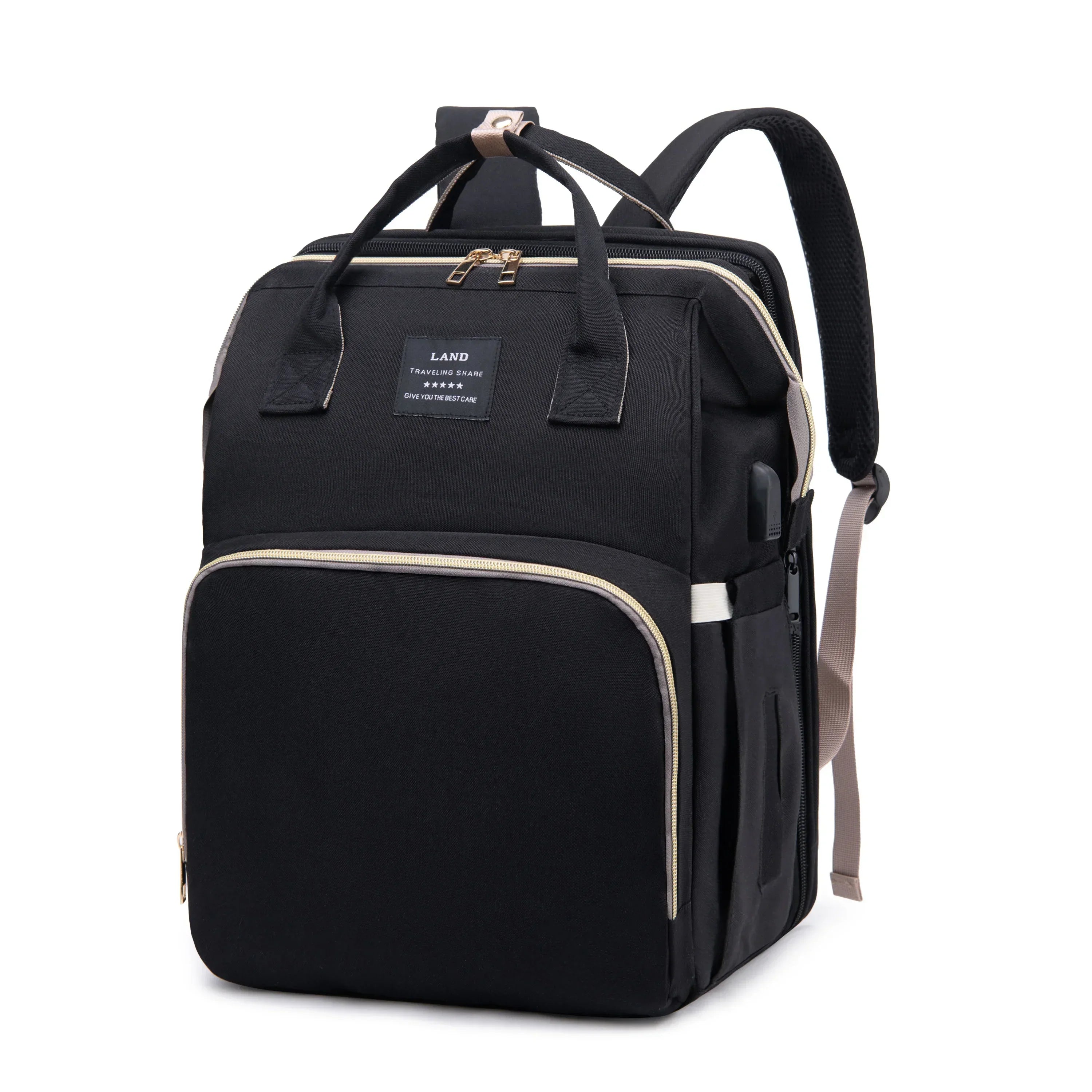 Multifunctional Diaper Bag - All-in-One Solution for On-the-Go
