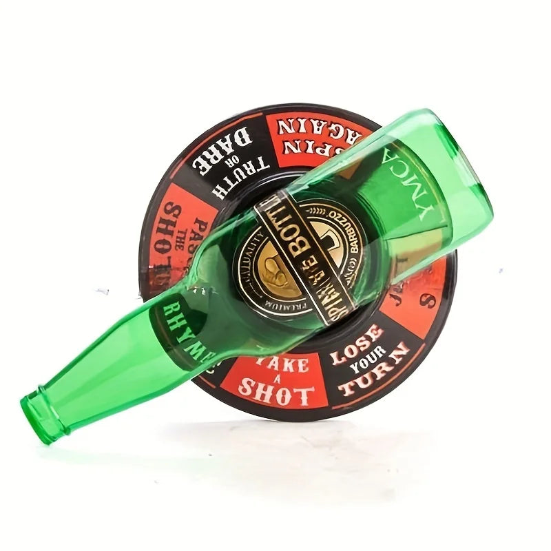 'Spin the Bottle' Drinking Game - Interactive Fun for Every Meeting