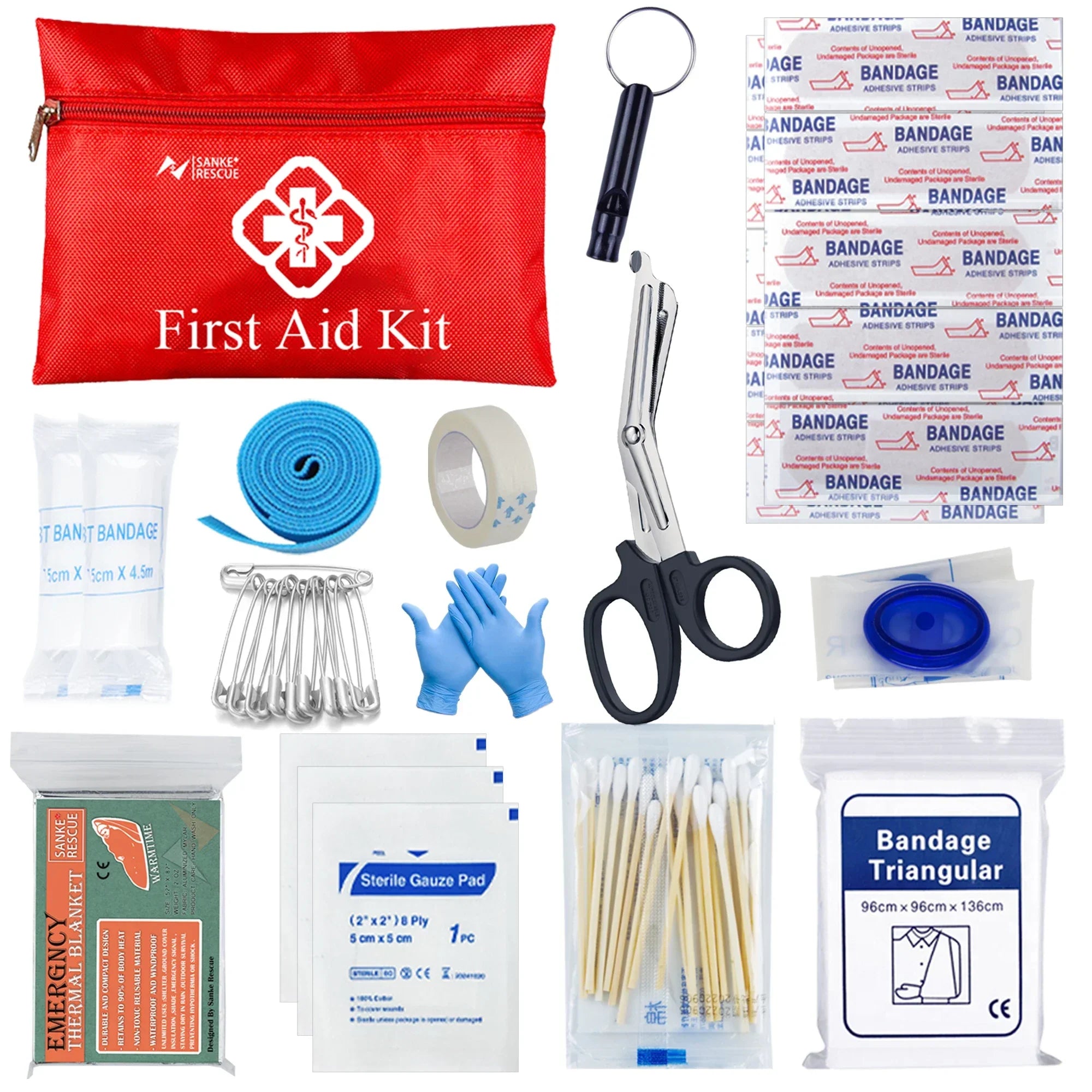 Tactical First Aid Kit – Compact and Complete for Caravans, Camping, and Survival Situations
