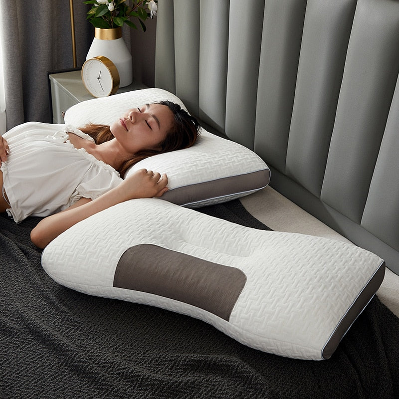 ErgoFlex Sleep Pillow – Support for Neck and Back All Night
