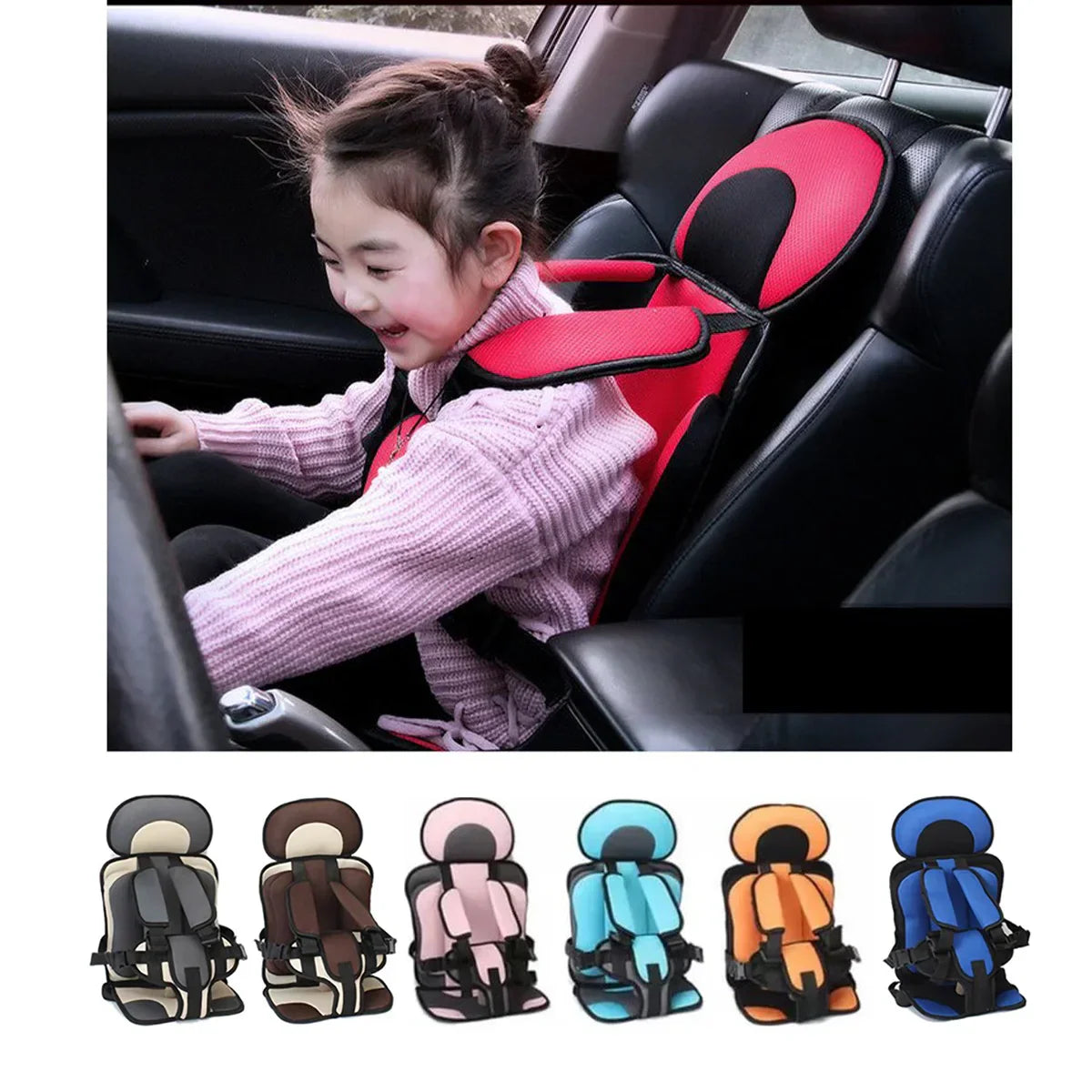 TravelComfort Kids Booster Seat - Safe and Supportive for Little Ones