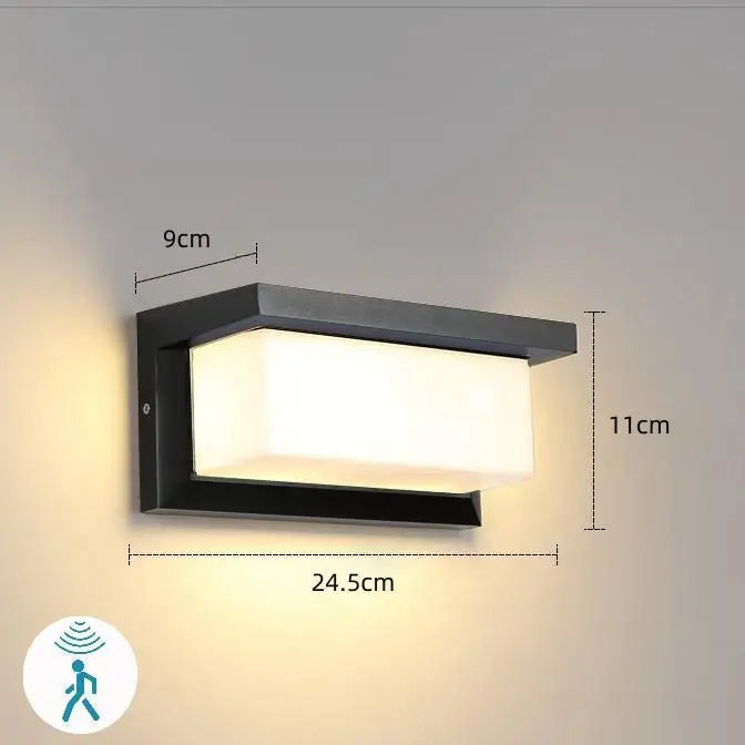 GlowSense Wall Lamps – For Ambient Lighting with Motion Detection