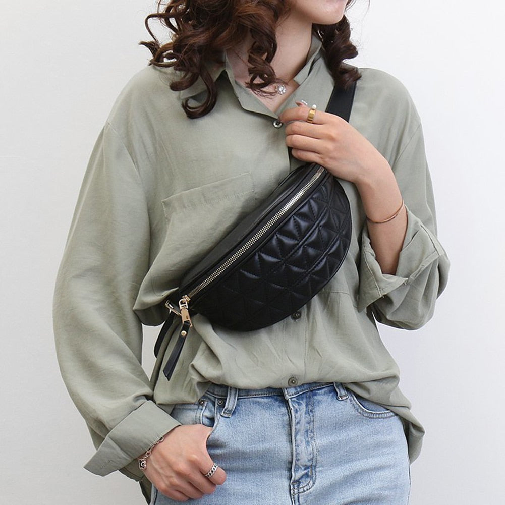 UrbanFlex Bag - Stylish Hip & Crossbody Bag Made of Animal-Free Leather