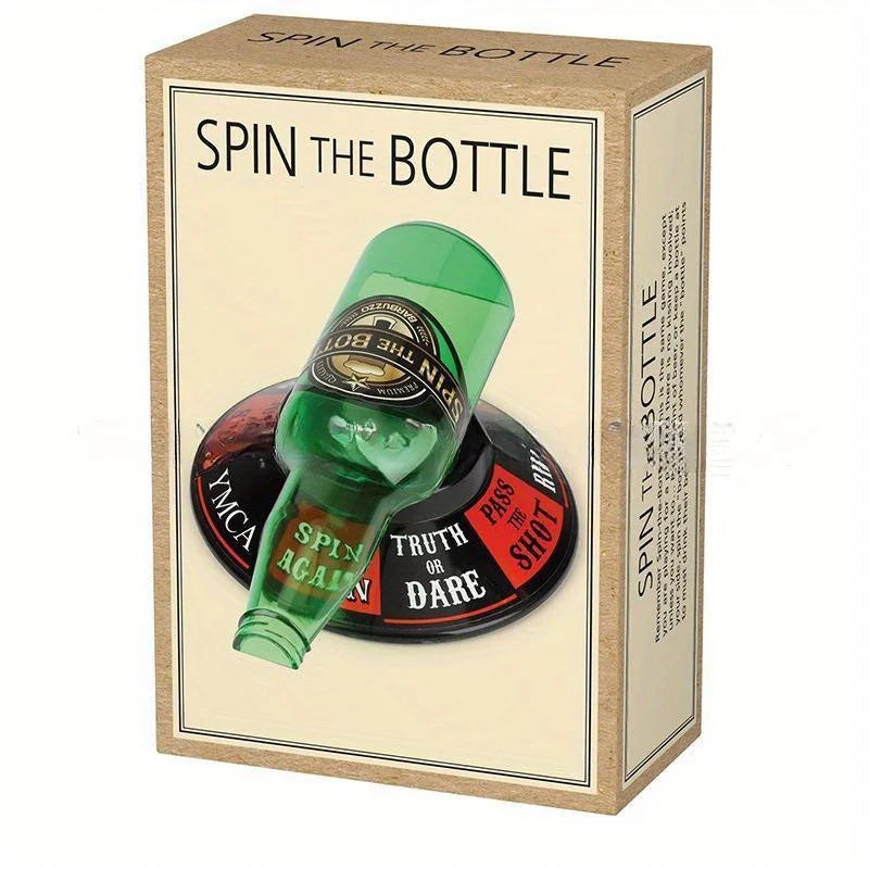 'Spin the Bottle' Drinking Game - Interactive Fun for Every Meeting