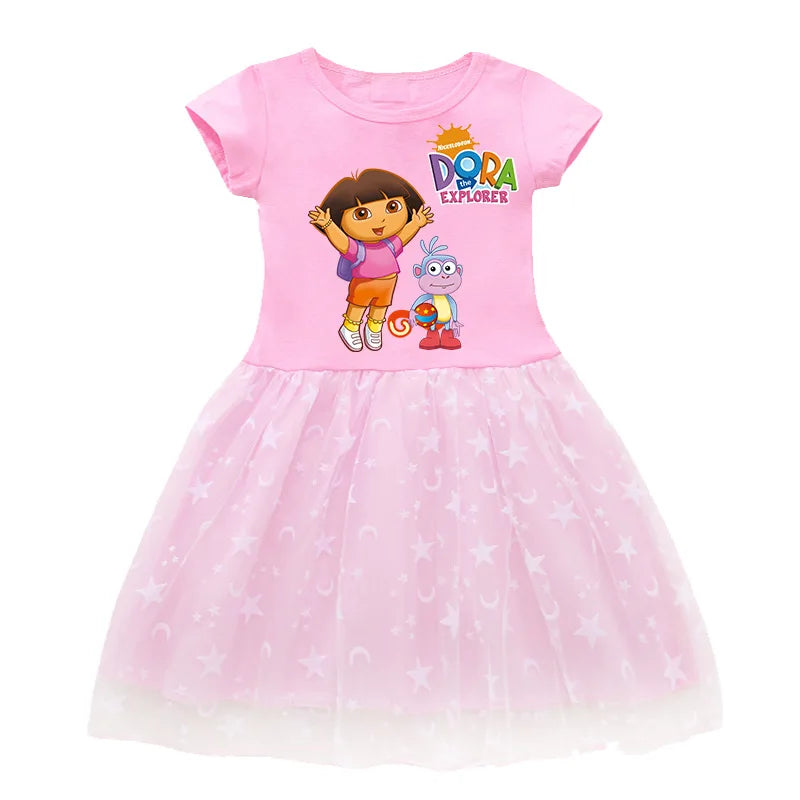 Dora the Explorer Dress – Perfect for Parties, Birthdays, and Costumes