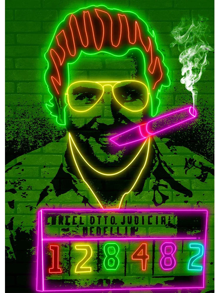 Pablo Escobar Painting - Iconic Art for Home
