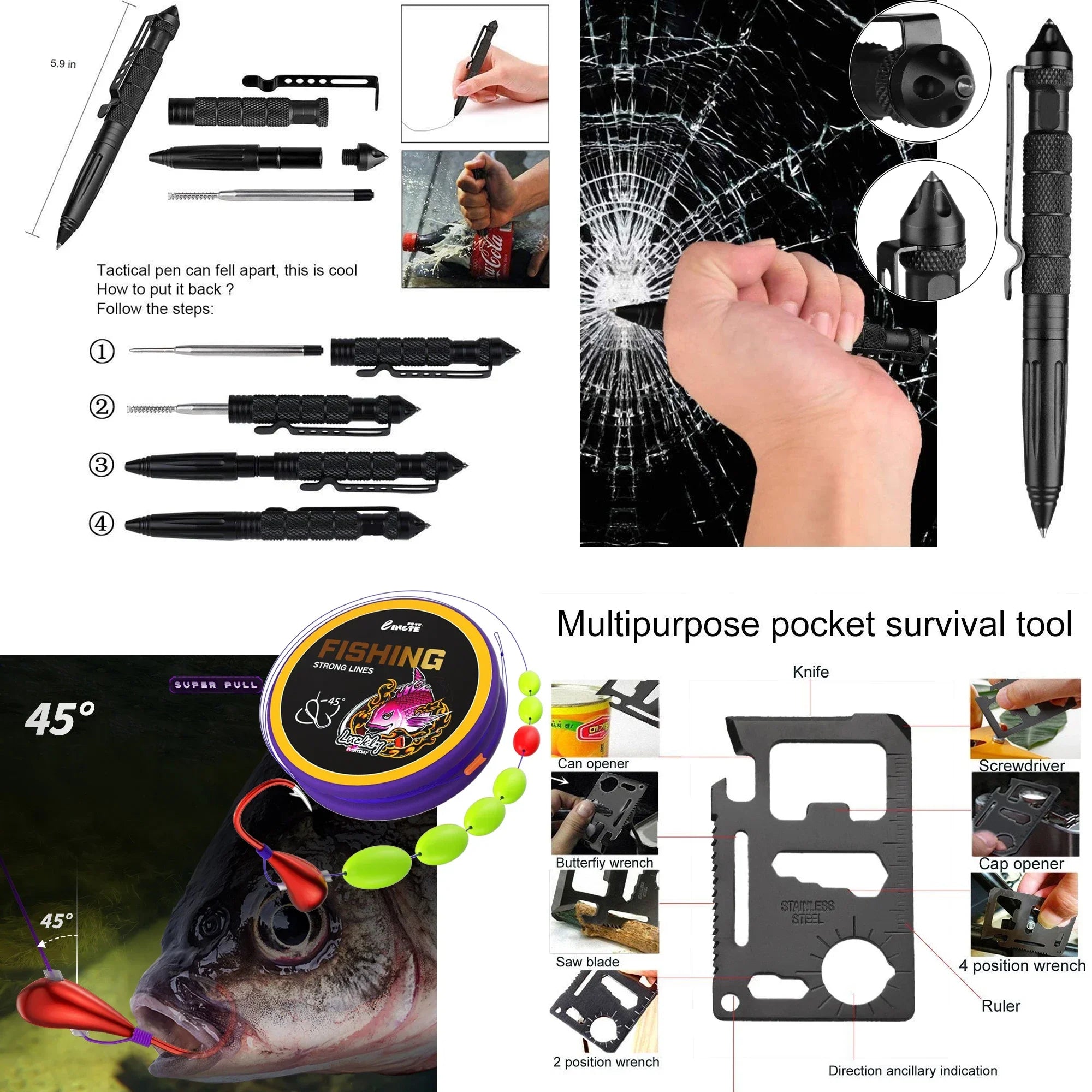 Tactical First Aid Kit – Compact and Complete for Caravans, Camping, and Survival Situations