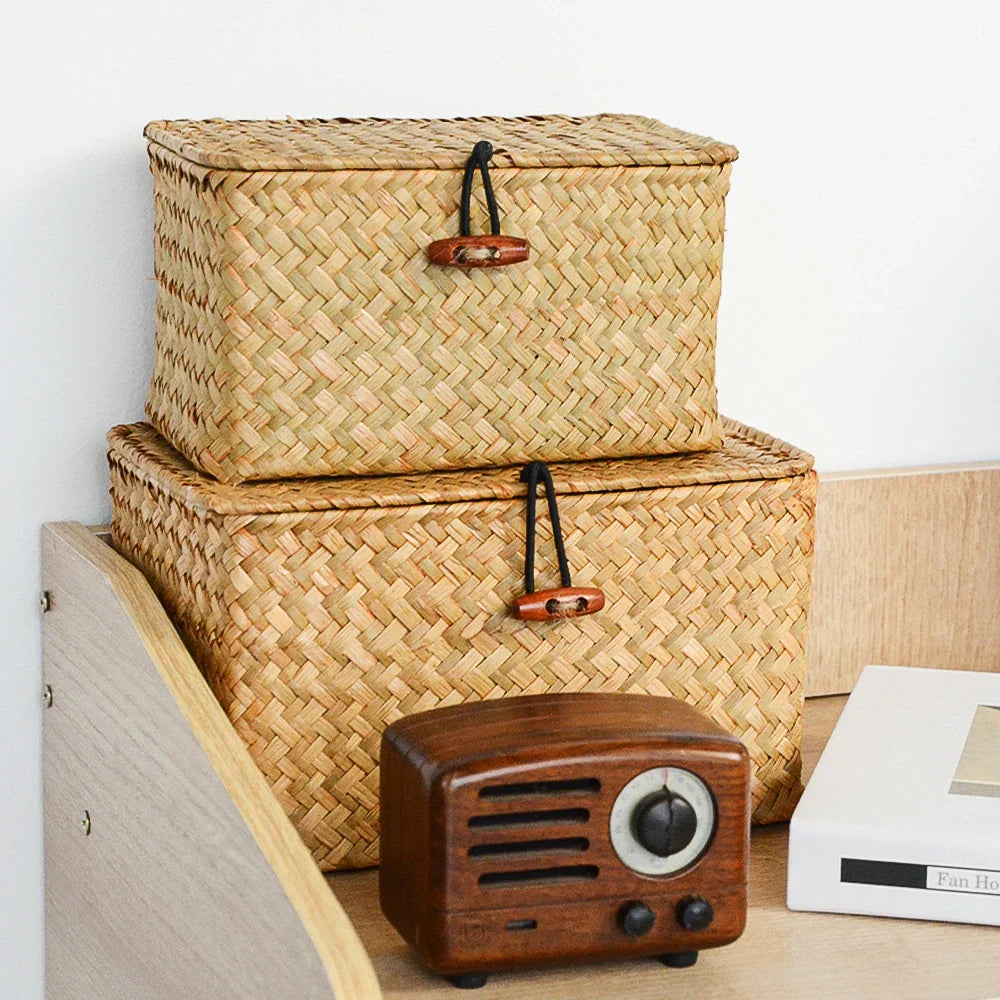 Natural Storage Basket Set - Handwoven and Stylish