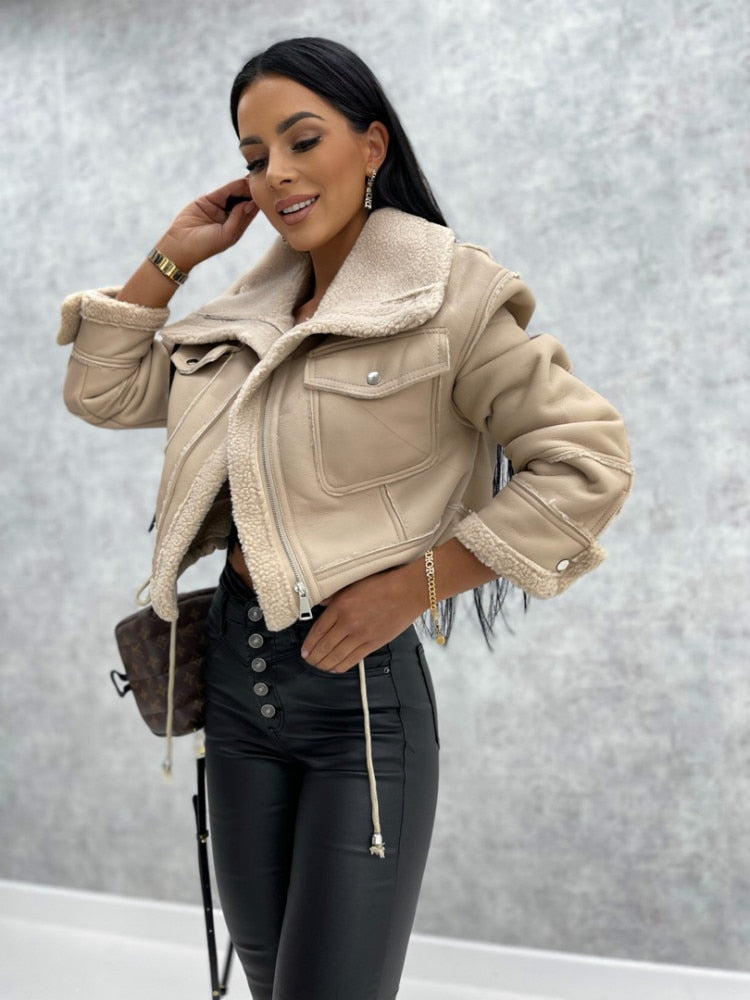 Sophie Stylish Biker Jacket - Comfortable and Trendy