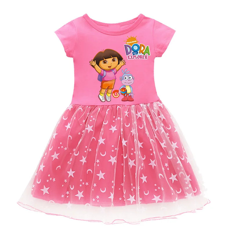Dora the Explorer Dress – Perfect for Parties, Birthdays, and Costumes