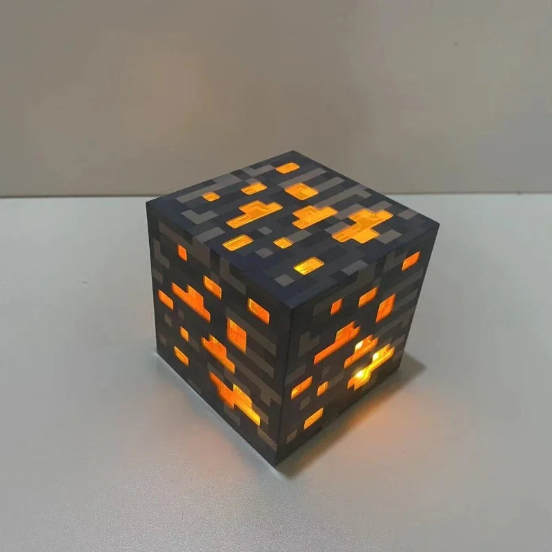 Playful LED Block Lamps - Creative Lighting for Gamers