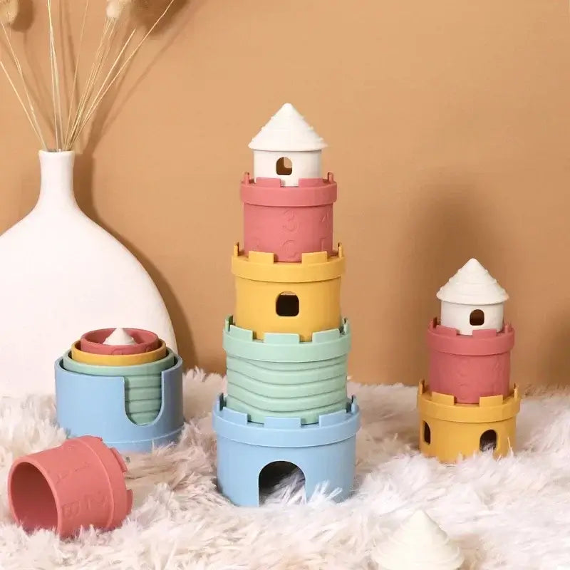 Colorful Creative Stacking Tower – For Endless Building Fun