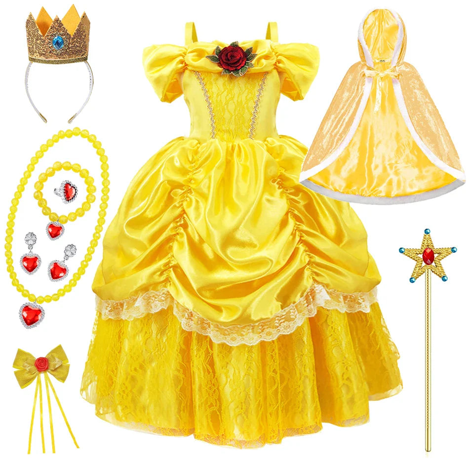 Luna Princess Dress for Children – Enchanting and Elegant Cosplay Outfit
