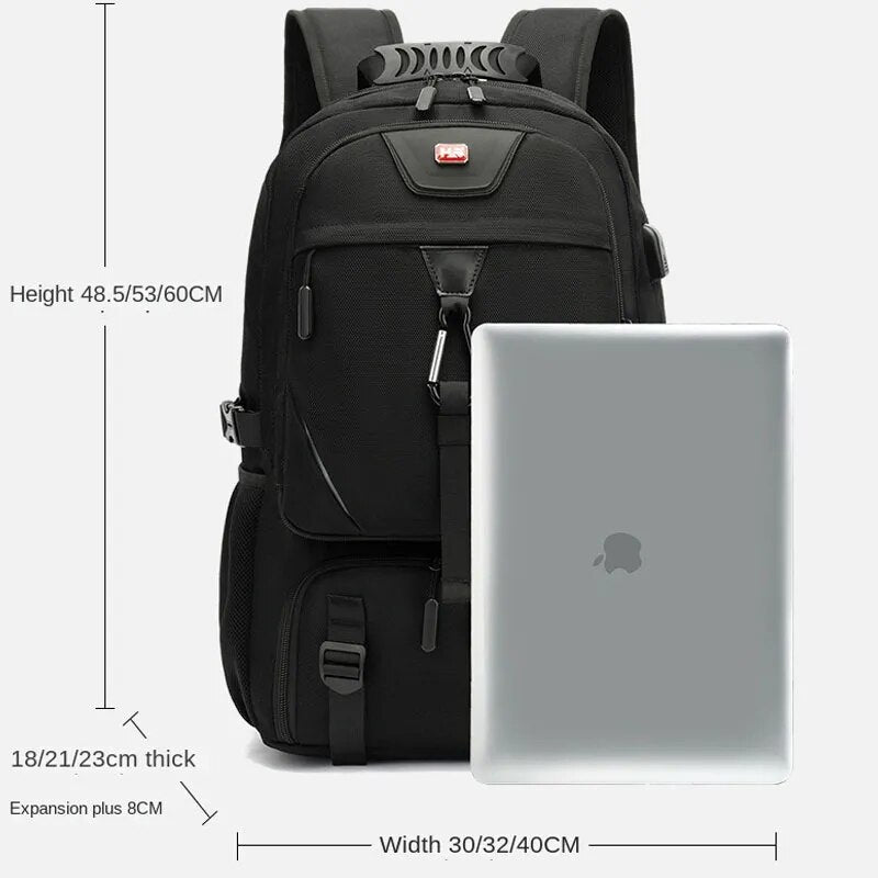 TechTrek Pro Explorer Backpack – Spacious and Smartly Connected