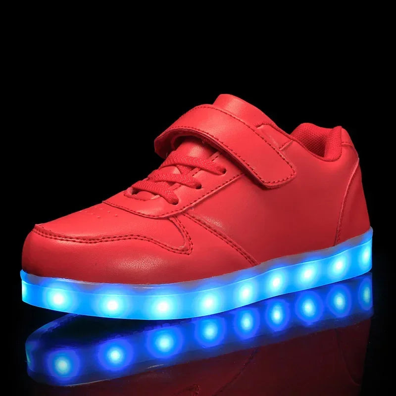 Shining Steps - LED Light-Up Shoes for Kids