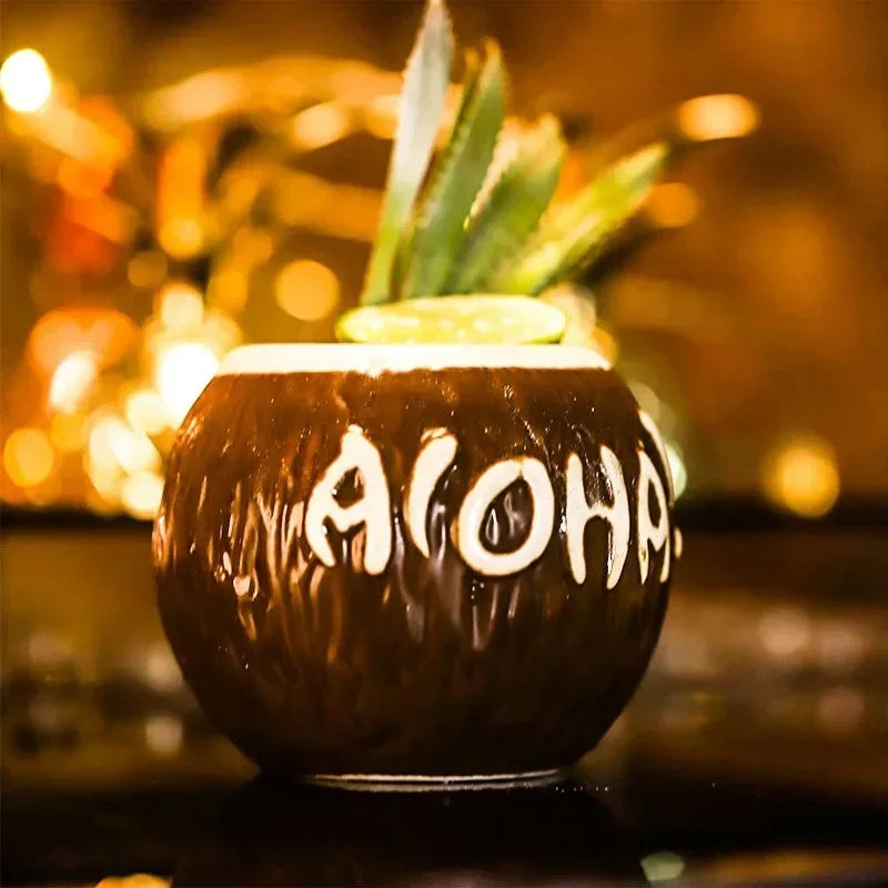 Tropical Tiki Mug - Playful and Exotic Drinking Experience