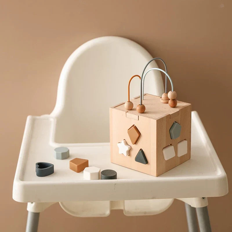 Educational Wooden Play Box – For Learning and Fun