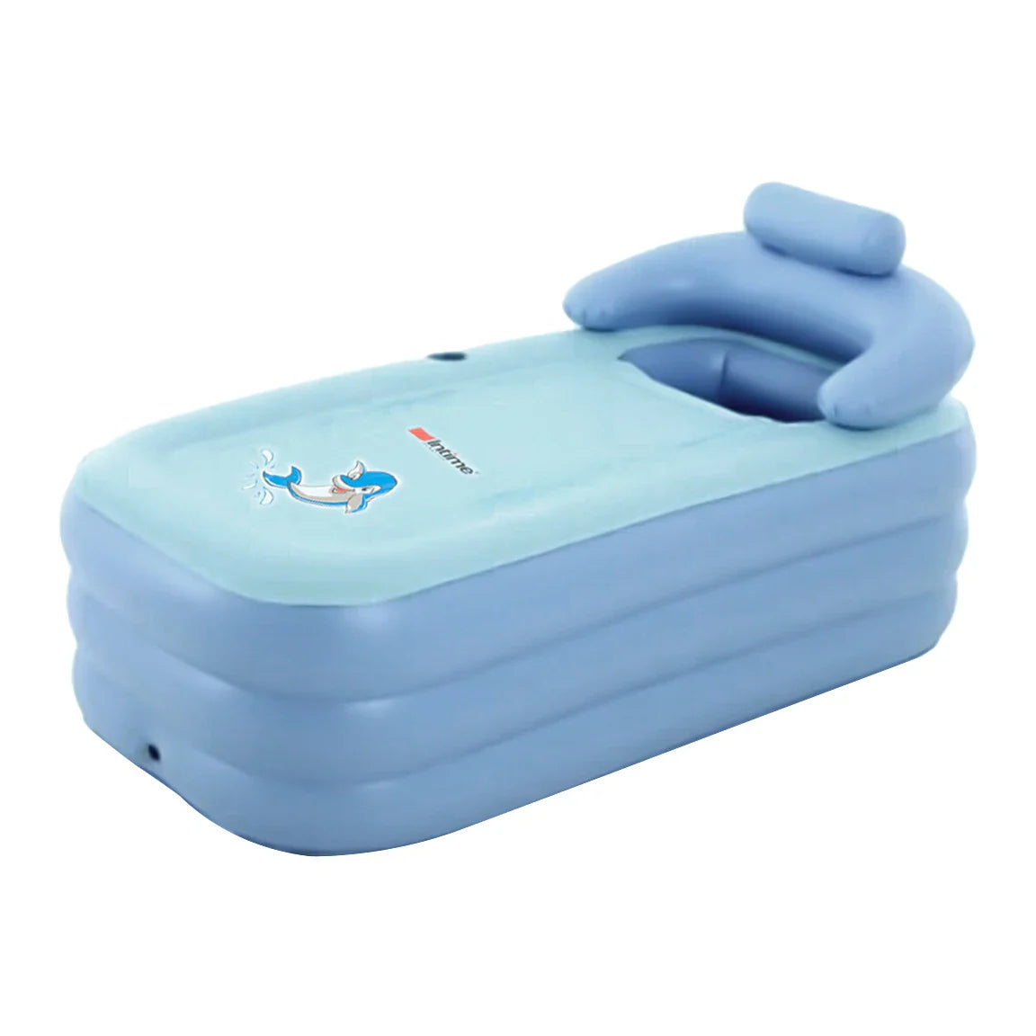Inflatable Baby Bath with Pillow Support – Comfortable and Safe Pool for Babies