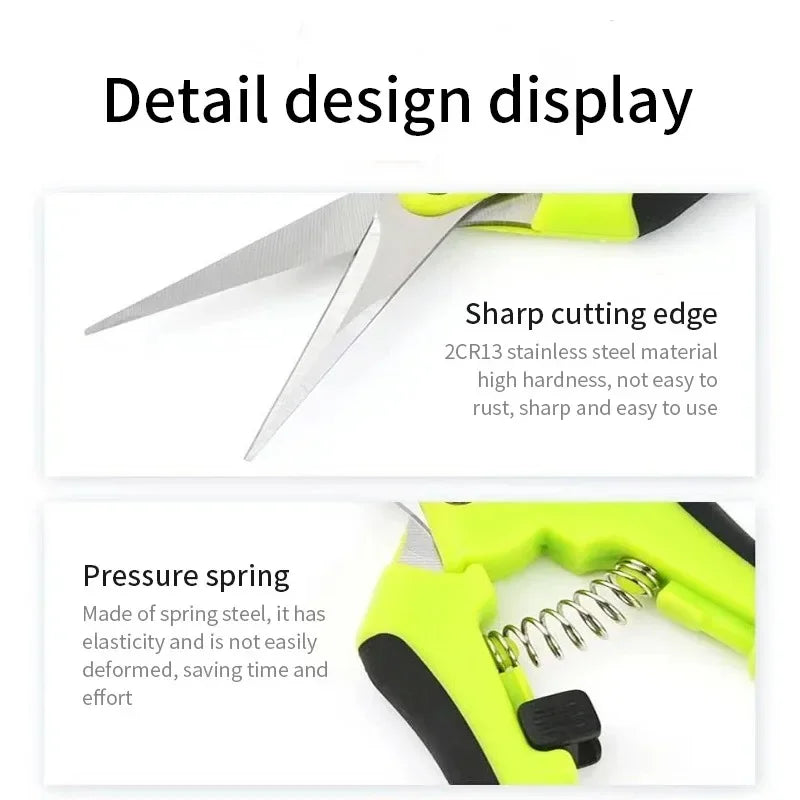 GreenCut Pruning Shears 6.5 Inch – Ergonomic and Sturdy