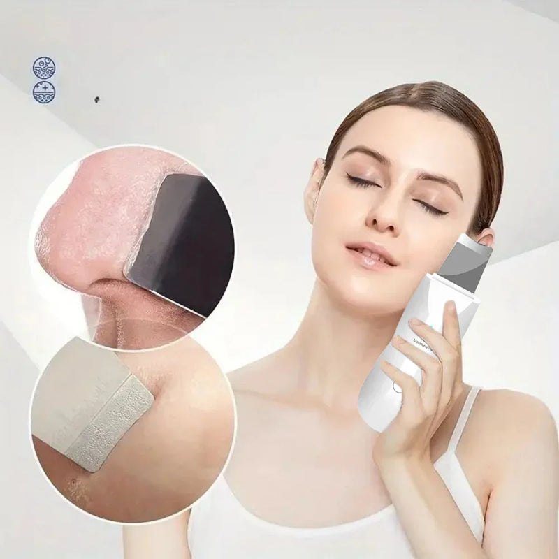 Dermaclean Ultrasonic Skin Scraper – For Deep Cleansing and Fresh Pores